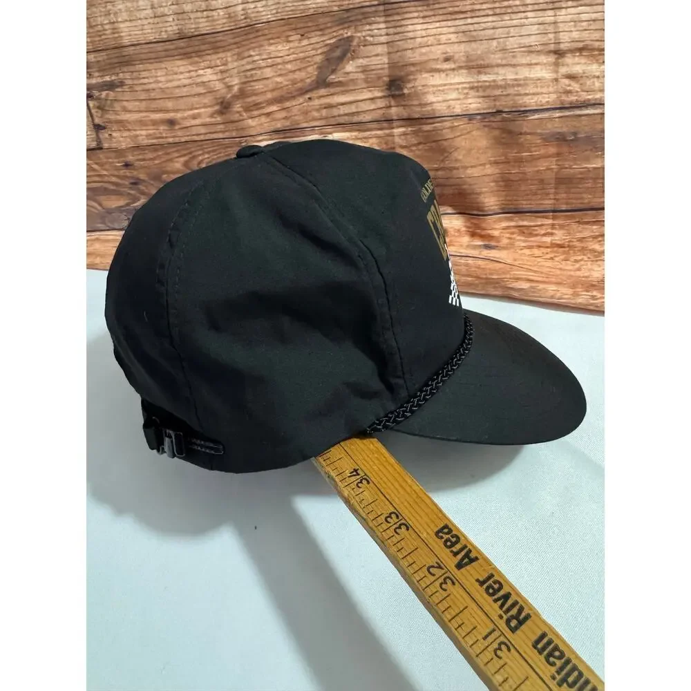 Vintage Black Golden Nugget Grand Prix of Slots June 22-25 1989 Hat